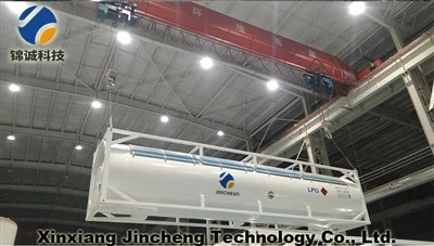 מיכל מיכל גפ"מ 40FT מיכל גפ"מ ISO מותאם אישית